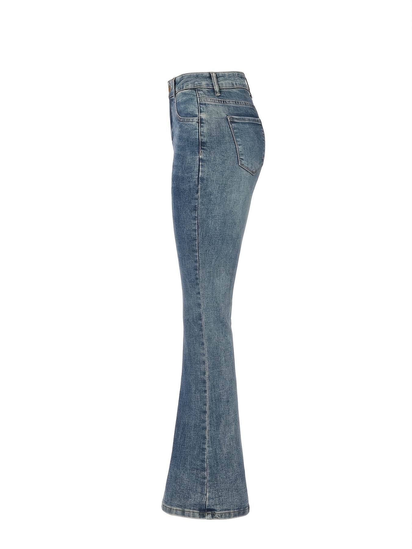 Curvy High Waist Bootcut Flare Jeans