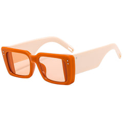 Thick Frame Sunglasses Women's Leopard Block Shades Golf Eyewear