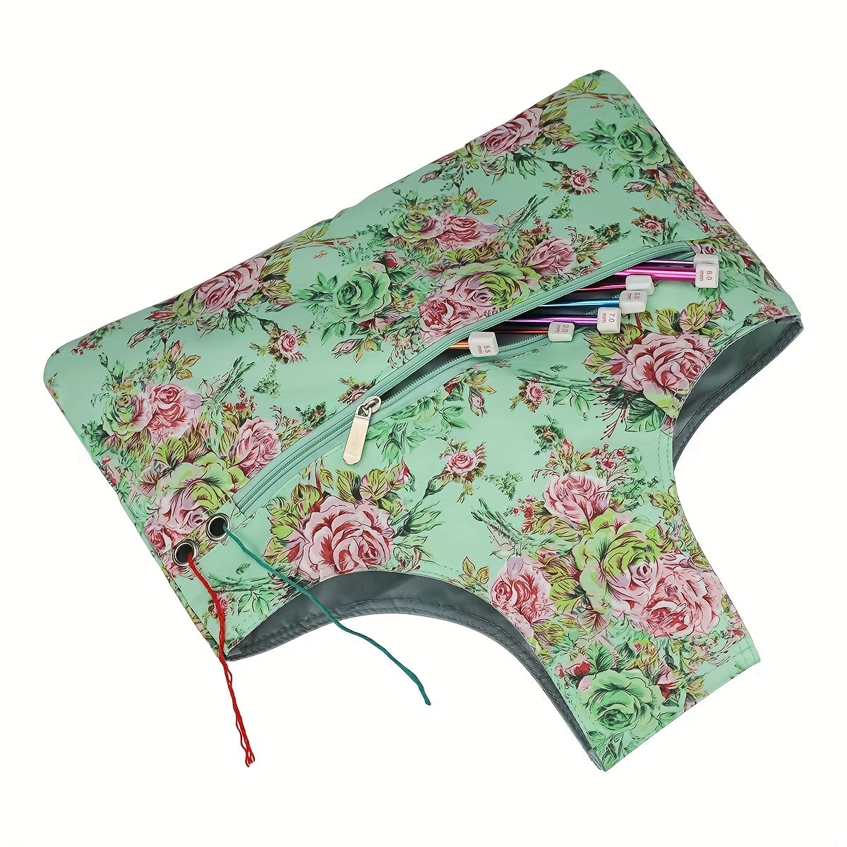 Yarn Bag Knitting Storage Crochet Needles Wool Supplies Needle Storage Bag