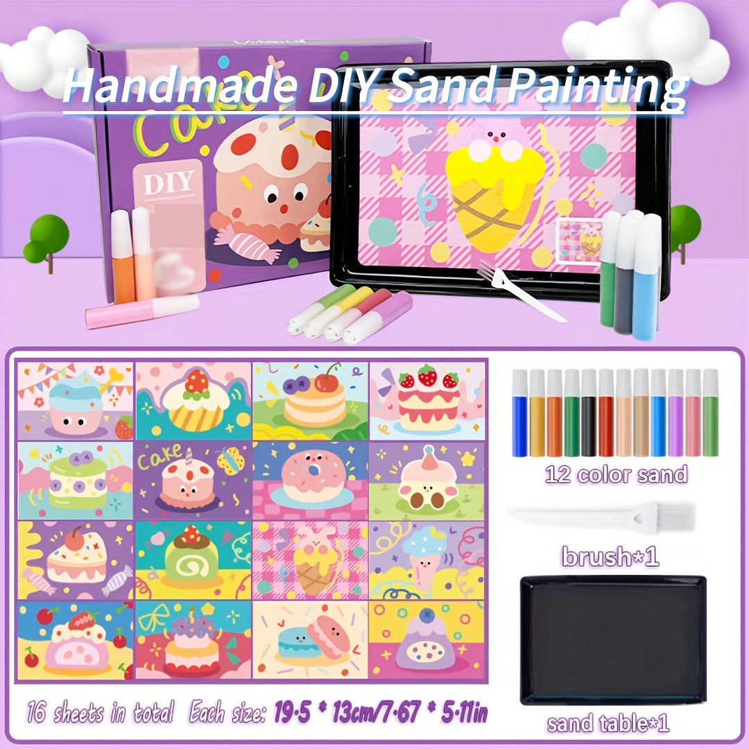 DIY Sand Art Kit for Creative Painting Activities