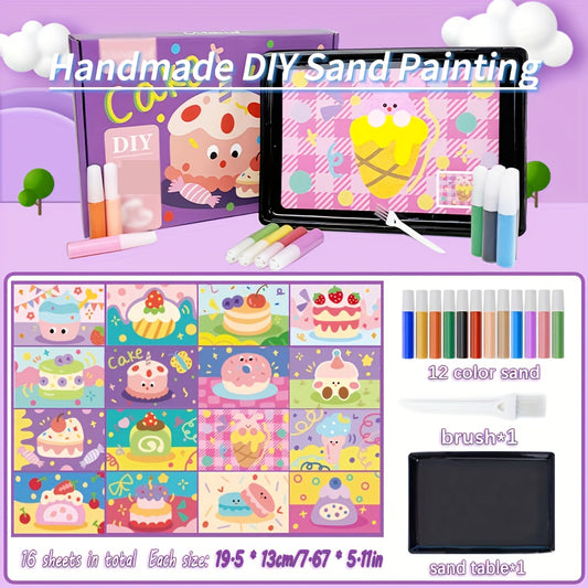 DIY Sand Art Kit for Creative Painting Activities