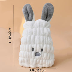 Rabbit Hair Drying Cap Strong Absorption Bath Cap