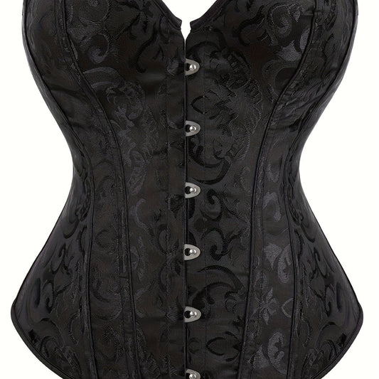 Strapless Corset Bustier Tummy Control Body Shaper Lace Up Slimmer
