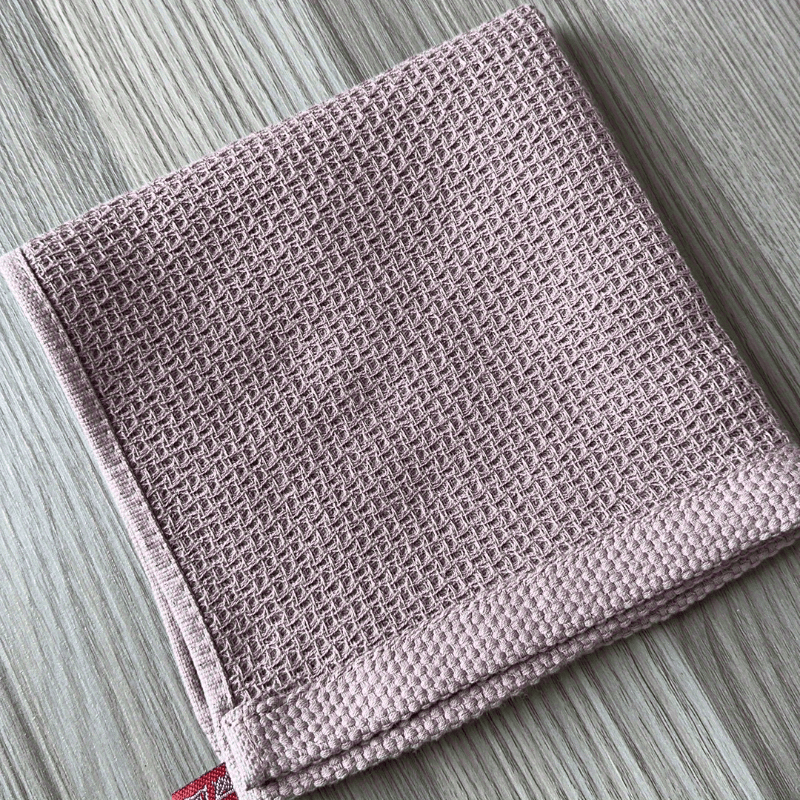 Soft Waffle Weave Dish Towels Absorbent Kitchen Cleaning Towel