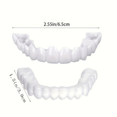 Dental Braces Simulation Orthodontic Veneer Upper Lower Teeth Whitening