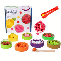 Fruit Themed Educational Toy Enhances Skills Perfect Math Learning Aid & Gift