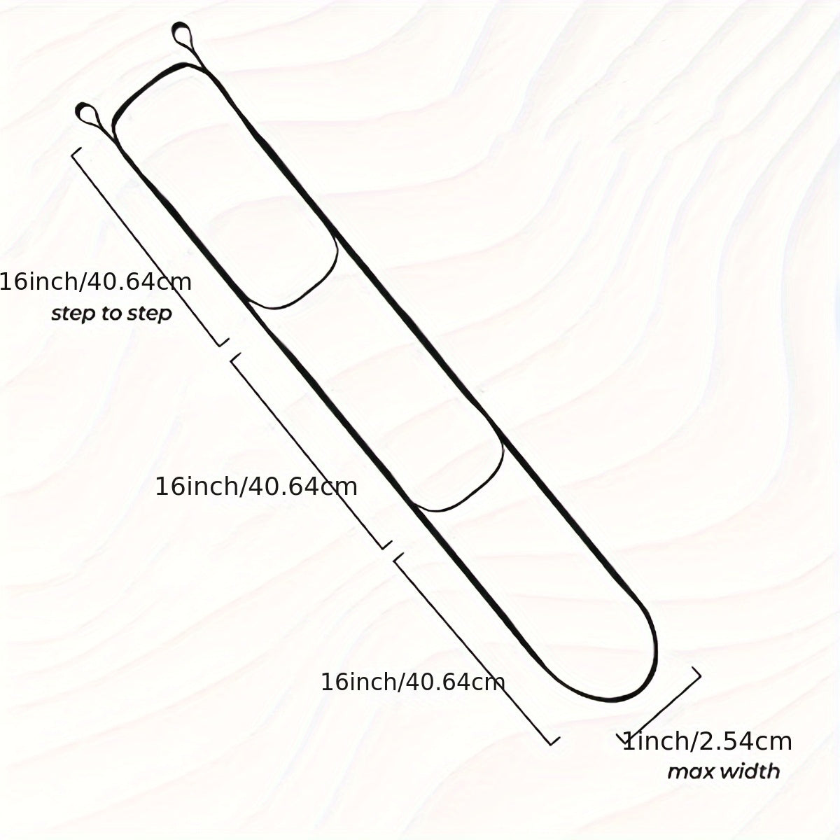Heavy Duty Climbing Aider Saddle Platform Sticks