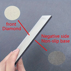 5pcs Diamond Sharpening Stone Portable Sharpener High Hardness Wear-resistant