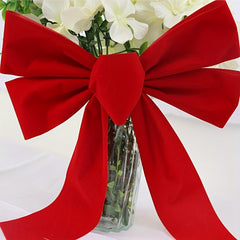 Red Bow Christmas Decoration