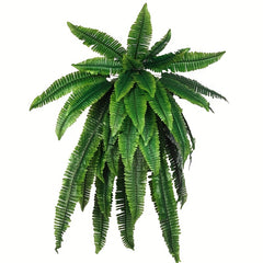 Artificial Boston Fern Bush 48Inch Faux Greenery Room Decor