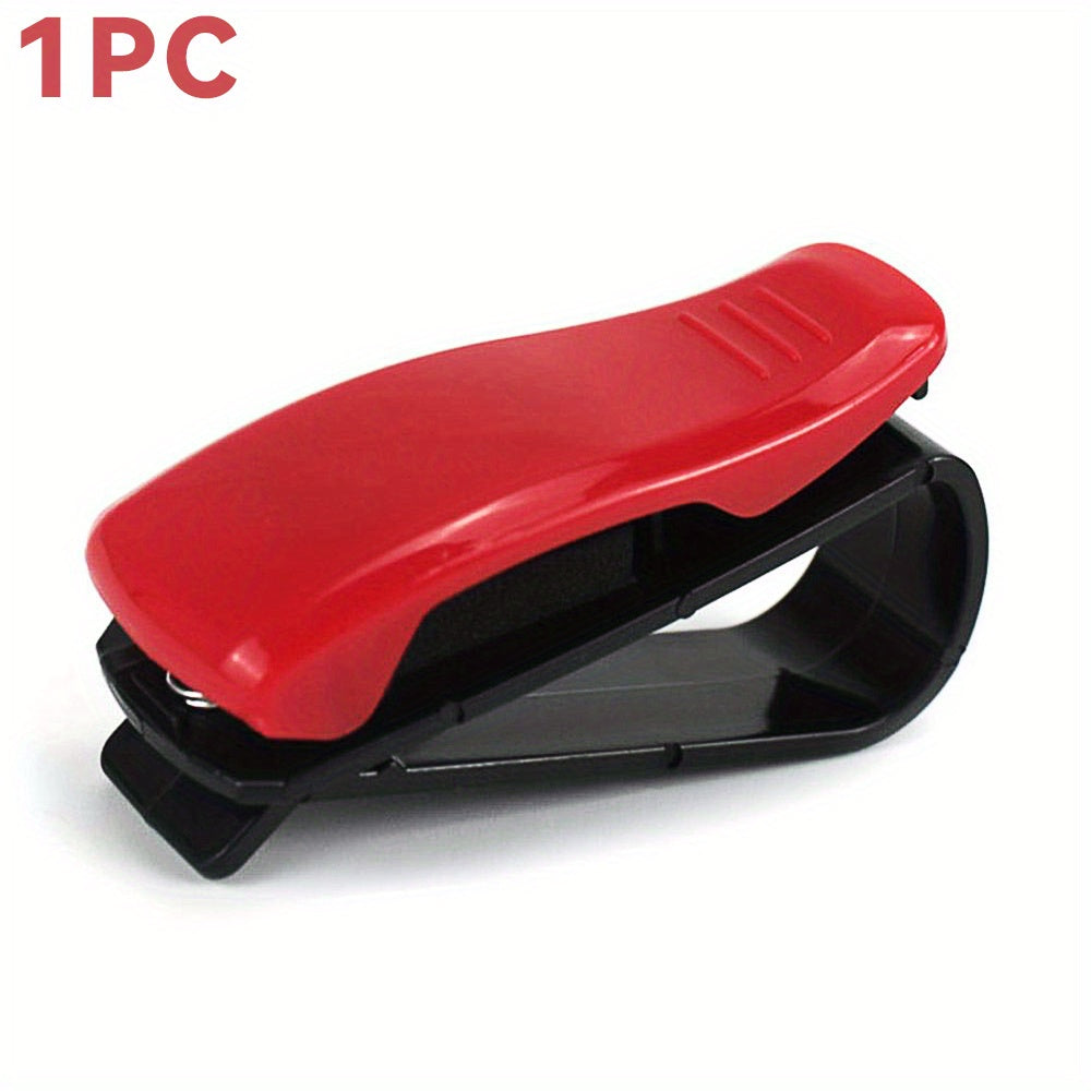 Car Glasses Clip Sun Visor Cover Storage Card Slot Frame Car Glasses Box