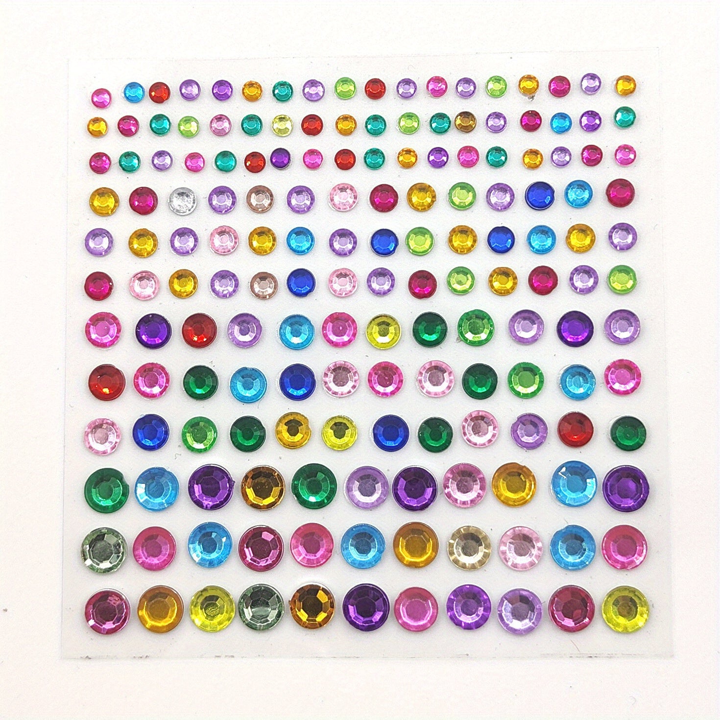 165pcs Adhesive Rhinestones for Crafts Makeup Decor