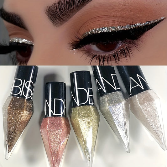 Waterproof Diamond Shine Eyeliner & Eyeshadow Pen with Glitter Sequins