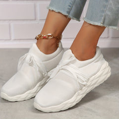 Women's Breathable Mesh Sports Shoes Low Top Running Shoes