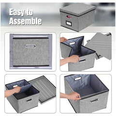 File Organizer Box File Filing Box File Folder Storage Hanging File