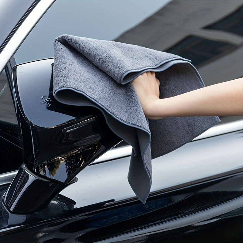 Double Layer Car Towel Strong Absorption No Shedding Coral Velvet Wash Towel