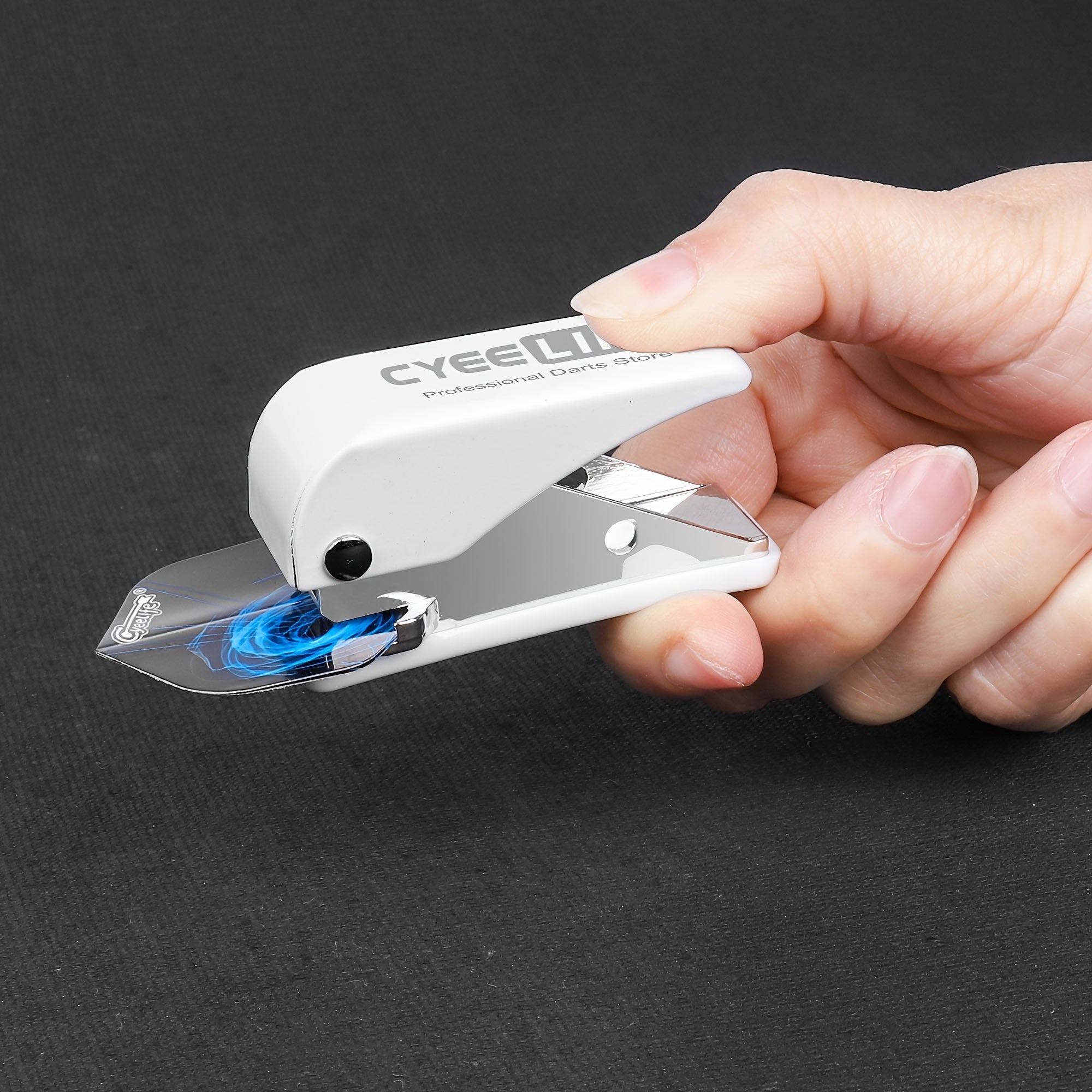 Dart Tail Wing Punching Tool Flight Hole Puncher
