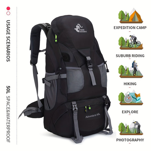 Waterproof Hiking Backpack Lightweight Outdoor Sport Travel Bag