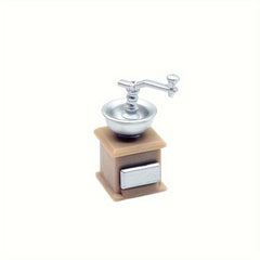 1:12 Scale Vintage Coffee Grinder Kitchen Ornament ABS Material