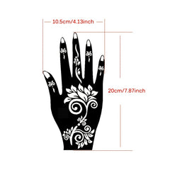 Waterproof Sweatproof Body Paint Pigment Paste - Hand Pattern Template