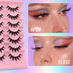 Little Devil Cartoon False Eyelashes Thick and Long