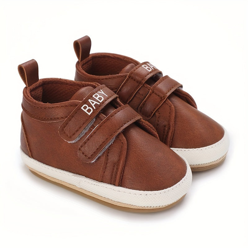 Vintage Baby Boys Comfortable Sneakers Lightweight Non Slip Shoes