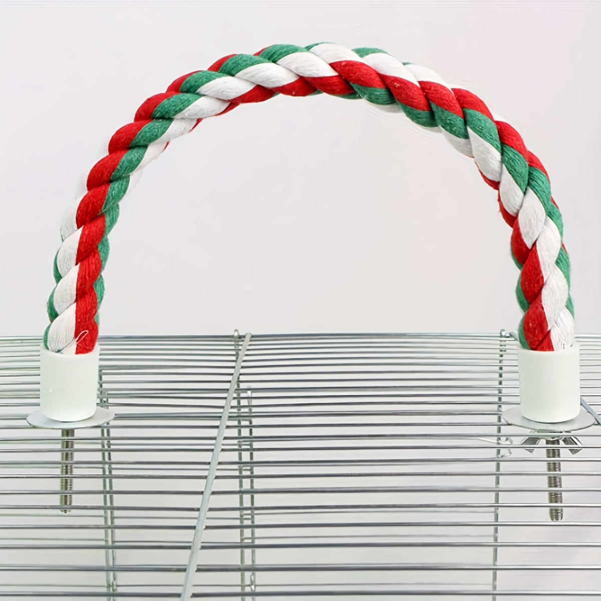 Parrot Standing Rope Spiral Climbing Ladder Bird Toy