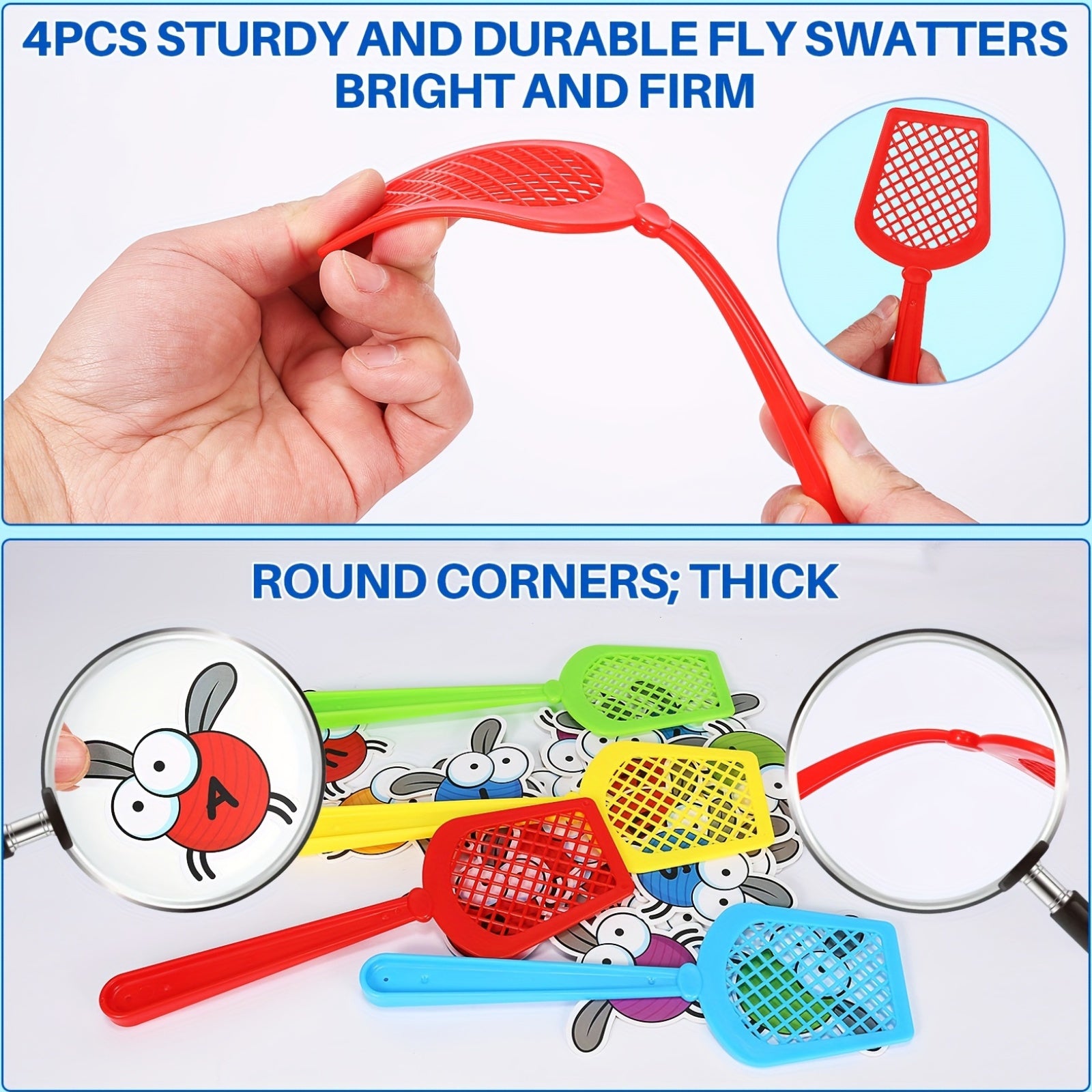 Educational Fly Swatting Alphabet Game - Interactive Learning Toy