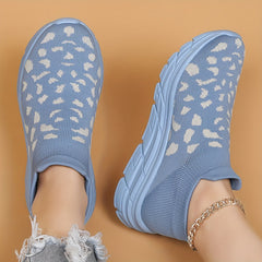 Women's Heighten Flyknit Sneakers Casual Wear Resistance Shoes