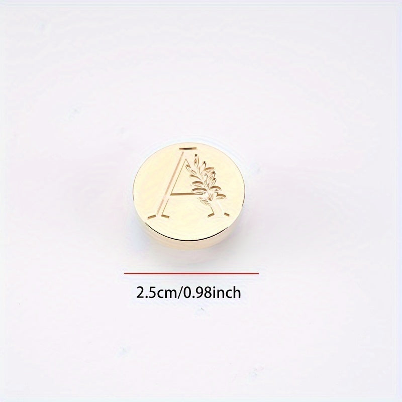 Letter Pattern Seal Brass Seal Head For Sealing Wax