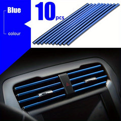 U-shaped Car Air Outlet Decorative Strip Soft Interior Accessory