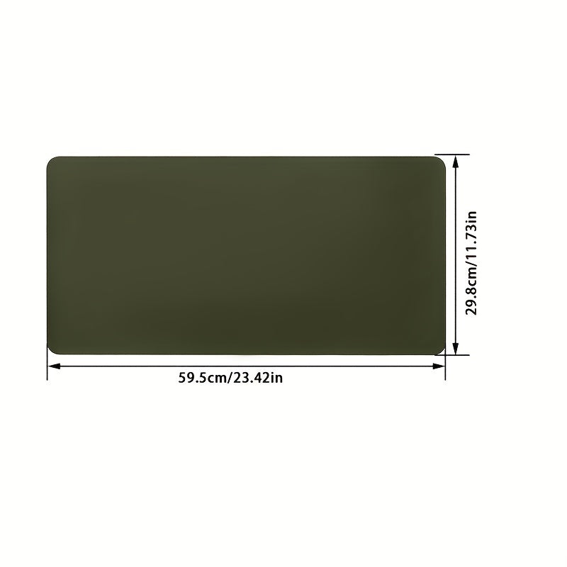 Thick Waterproof Mouse Pad Double-sided PU Leather Desk Pad