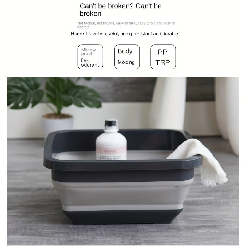 Portable Folding Basin for Travel Eco Friendly Convenient