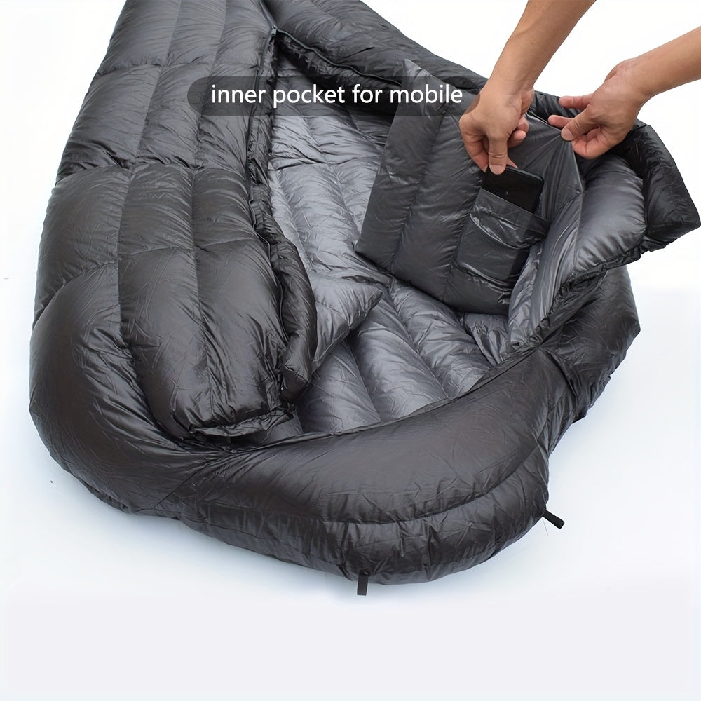 Ultralight Winter Down Sleeping Bag for Camping