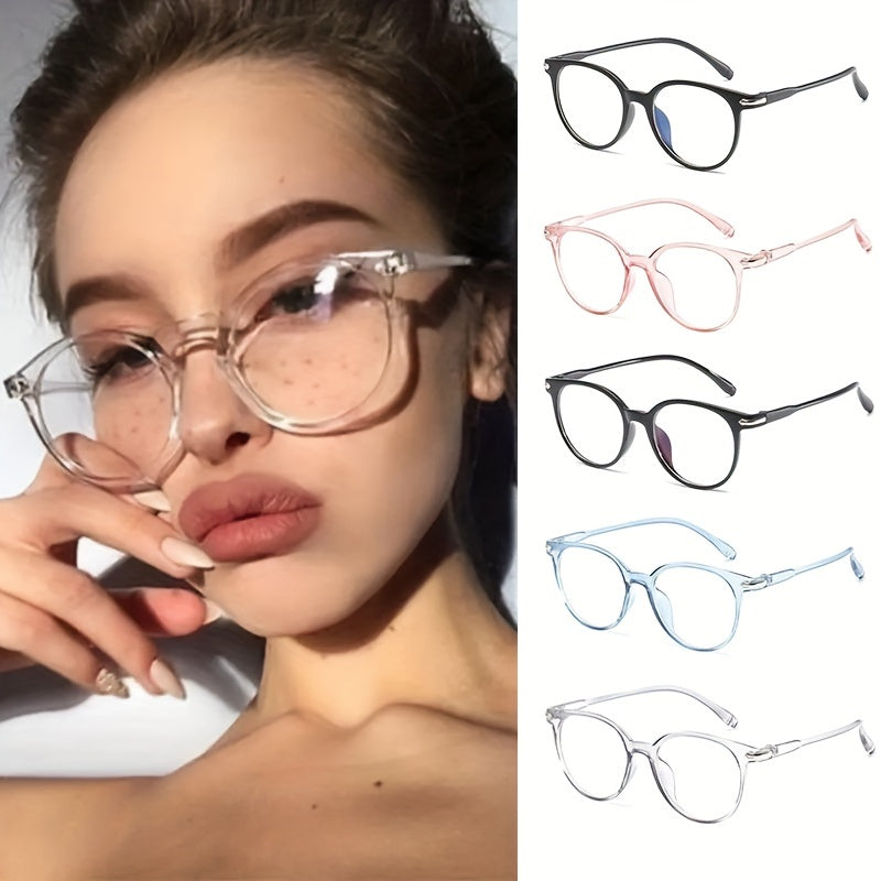 Anti Light Glasses For Women Men Clear Lens Jelly Computer Spectacles Frame