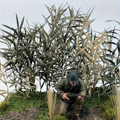 Simulated Long Leaved Vegetation Box with Reed Grass for Sand Table Models