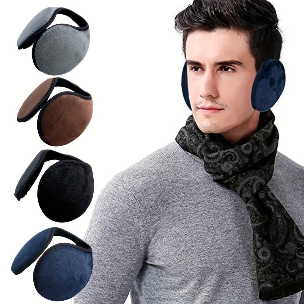 Men's Foldable Warm Earmuffs for Autumn Winter