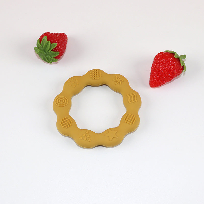 Silicone Teethers for 6 Months Babies - Boilable & Anti Chewable