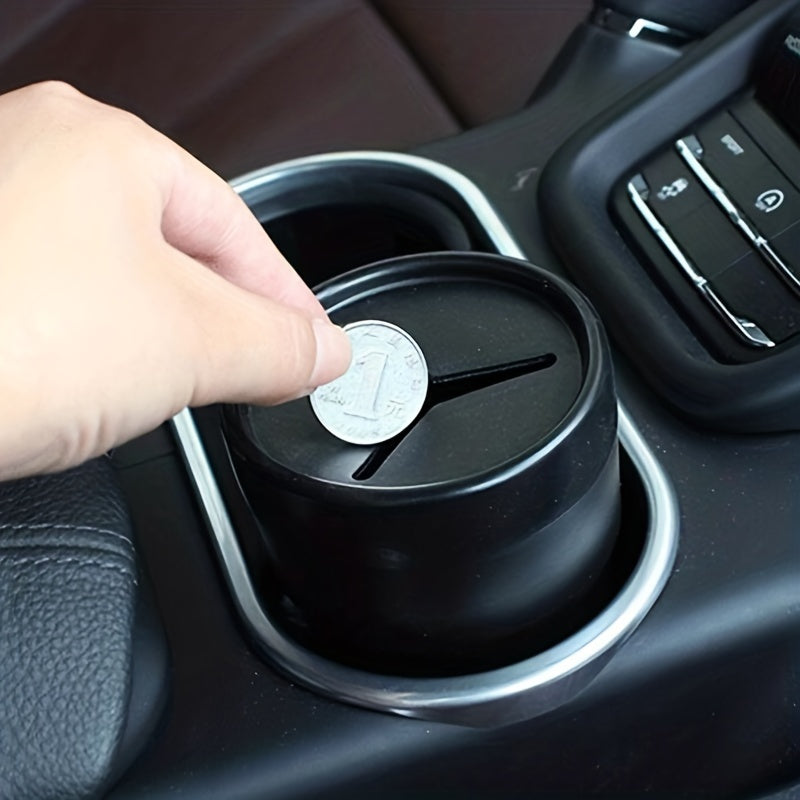 Car Change Storage Box Organizer Holder for Coins and Small Items