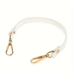 1pc Solid Handbag Strap PU Leather Purse Strap Belt Strap Bag Accessory