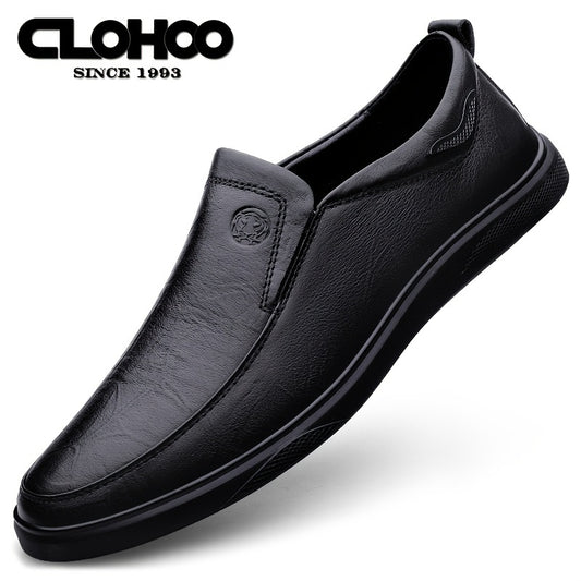 CLOHOO Men's Slip On Soft In Sole Comfortable Casual Dress Shoes