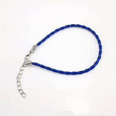 10pcs Mixed Leather Lace Braided Bracelet Rope DIY Jewelry Hand Braided Rope