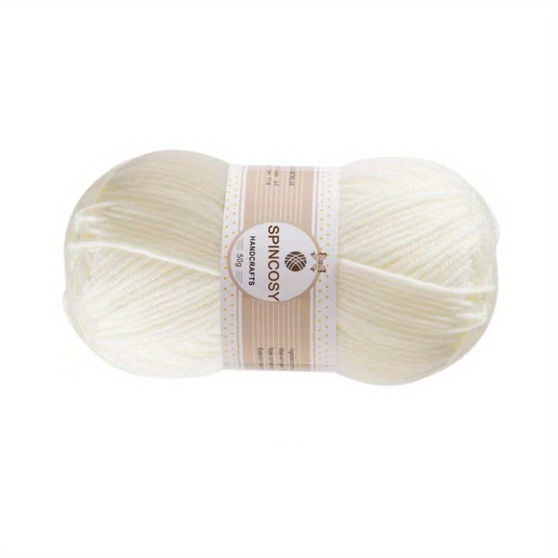 4 Strand Wool Ball 0.11lb Acrylic Hand Woven DIY Needlework Supplies