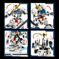 1001pcs Mech Building Block Set MOC Intergalactic Mech Assembly Toy Model