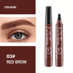 Waterproof Four Point Eyebrow Pencil Long Lasting