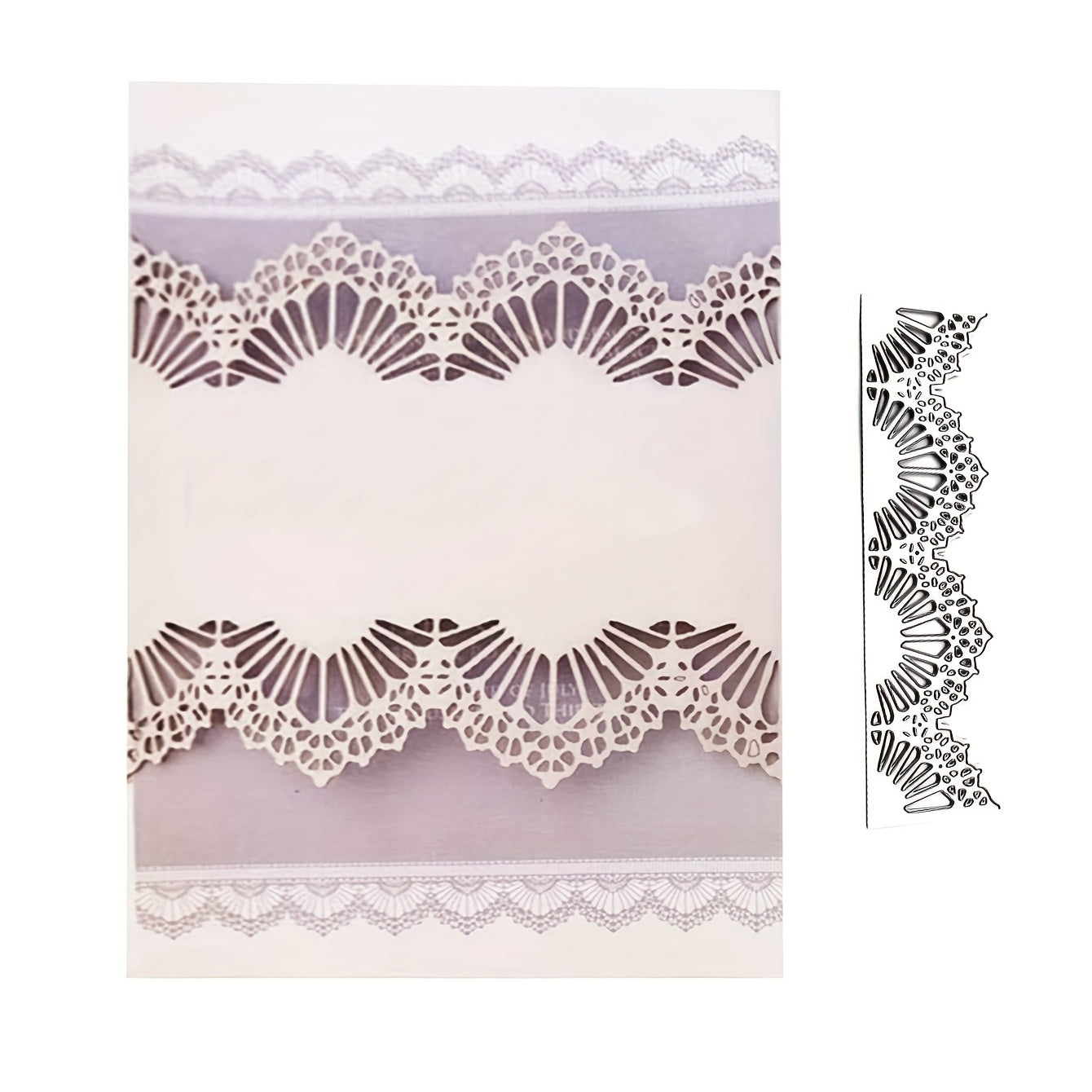 Long Strip Pattern Metal Die Cuts For Scrapbook DIY