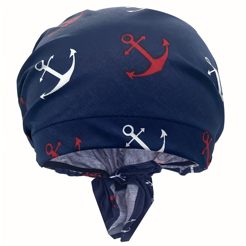 Breathable Pirate Headscarf Hat for Catering Staff