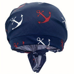 Breathable Pirate Headscarf Hat for Catering Staff