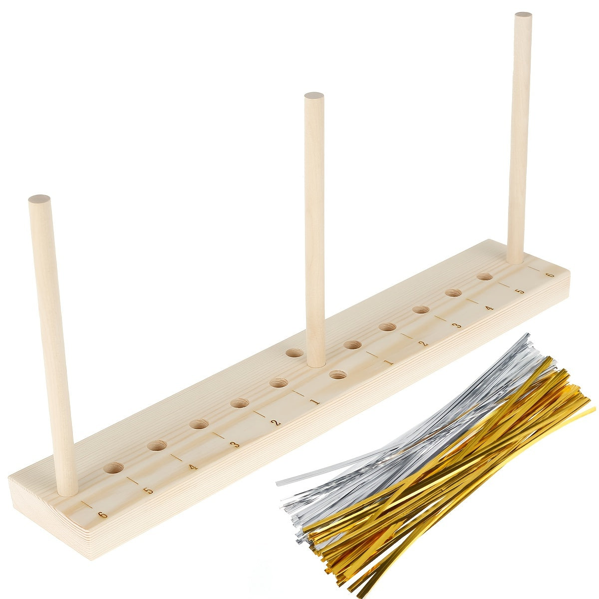Wooden Bow Maker for Ribbon Wreaths Corsages DIY Tool