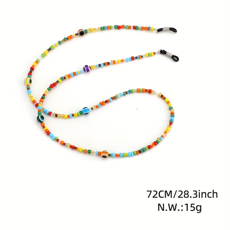 Boho Beaded Glasses Chain Anti Slip Sunglasses Lanyard